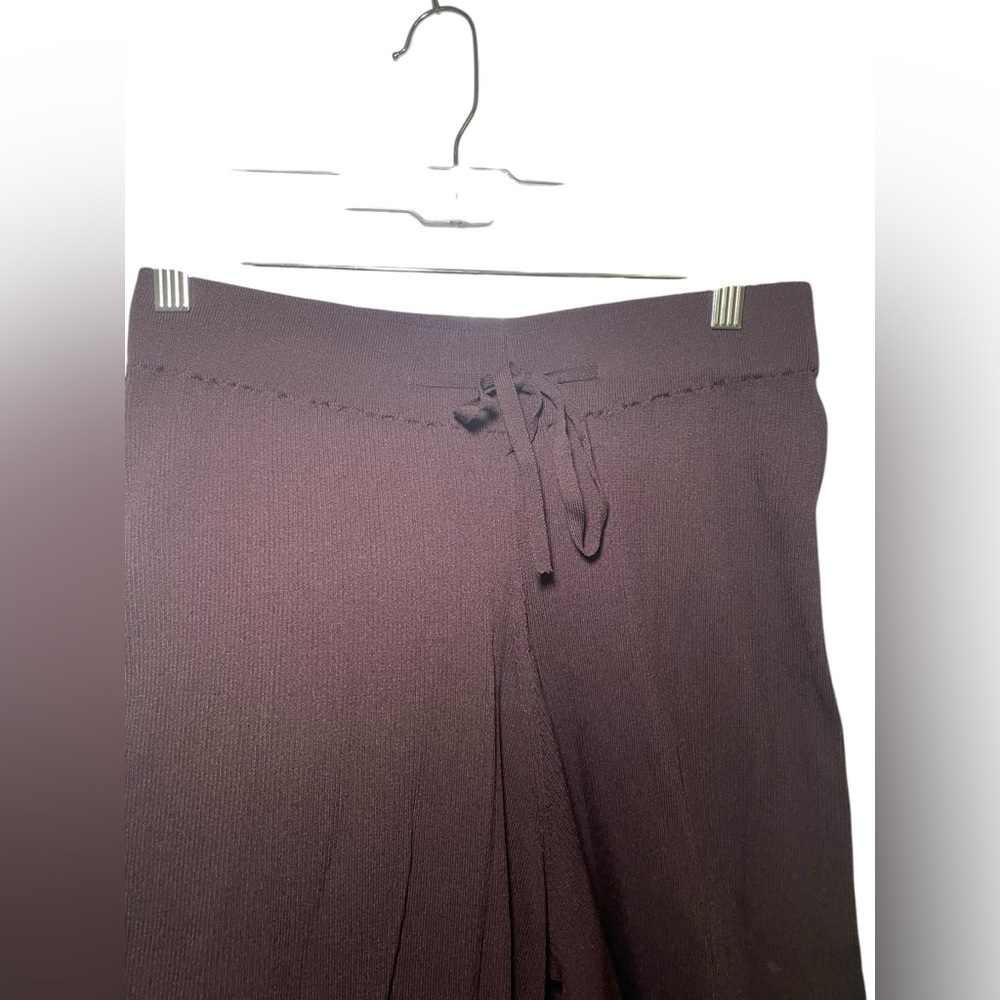 Mink Pink Samira Brown Ribbed Sweater Culotte Size Medium - Picture 3 of 5